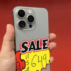 iPhone 15 ProMax 256gb unlocked