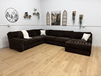 Brown Sectional Couch Free Delivery