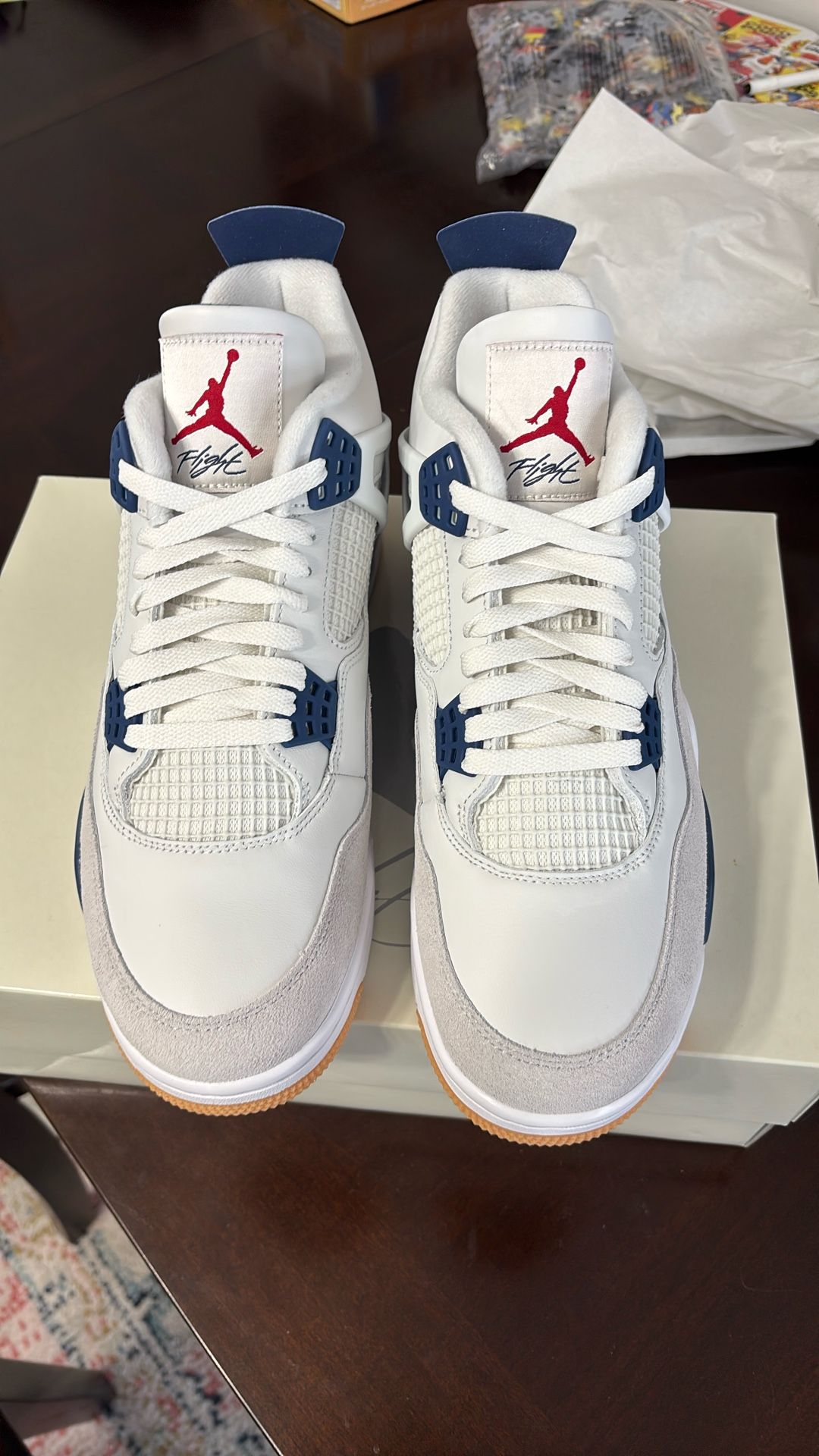 Brand New In box Jordan 4 SB Navy Size 11M