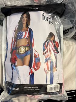 Women’s boxer costume brand new