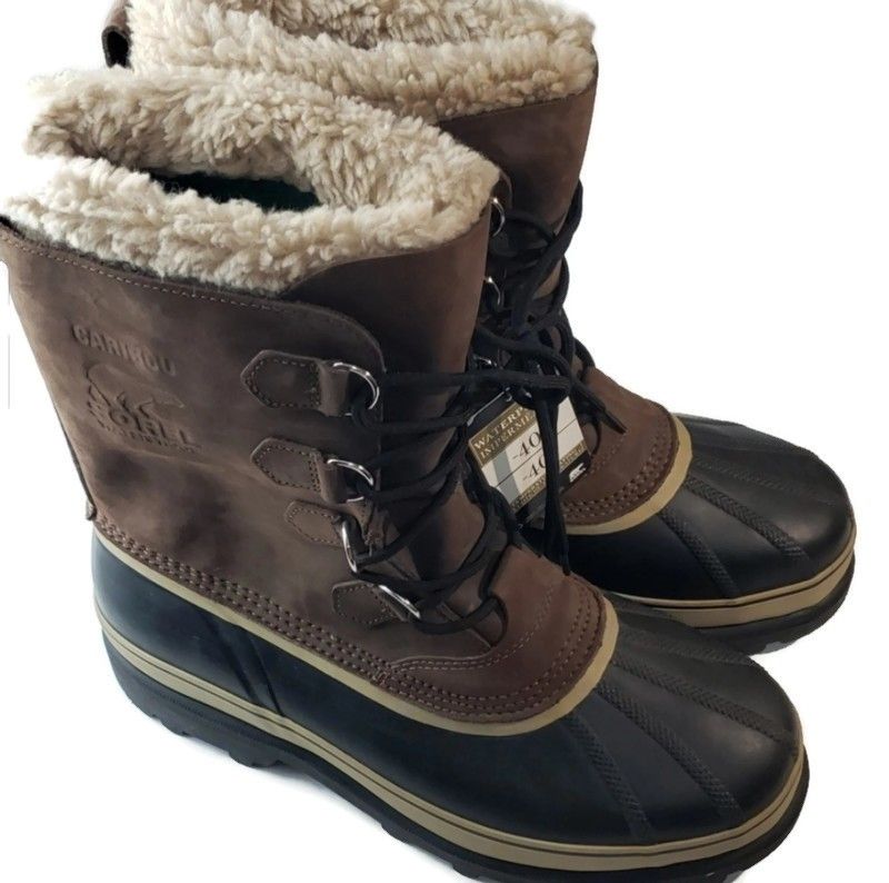 Sorel "Bruno" Brown Boots sz 12