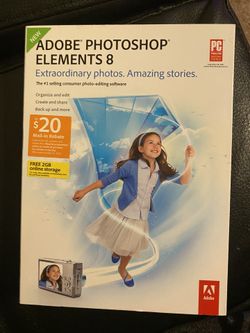 Adobe Photoshop Elements 8 NEW