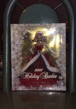 New “2007holiday Barbie “never been opened