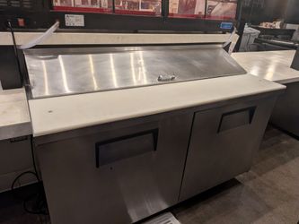 3 in 1 Prep Top/cutting board/refrigerator (True refrigeration)