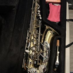 Aisiweier Gold/Silver E/Flat Alto Saxophone