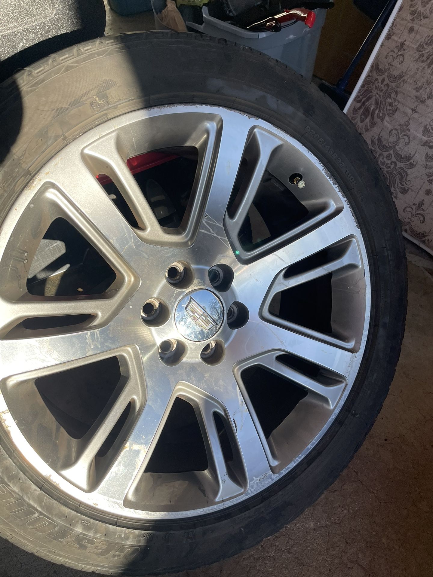 22 Inch Cadillac Escalade Rims!!!