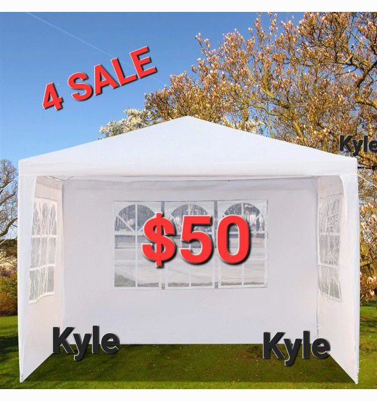 10x10 FT  Gazebo Canopy Party Tent,  Waterproof , Outdoor Patio Party Tent Wedding Tents with Removable Sidewalls for Backy