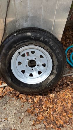 Trailer/Boat tire! Like new. Never used ST185/80R13