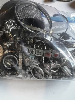 Bag Of Grandma’s Costume Jewelry