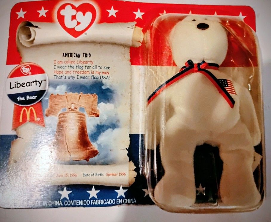 TY McDonald’s Libearty The Bear