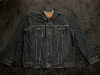 Levi’s Dark Wash Denim Jacket XXL – Clean