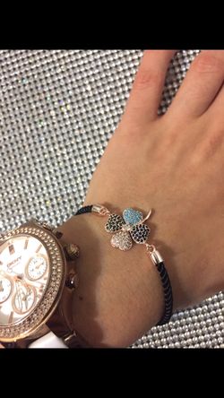 Lucky Four Clover Zirkon Bracelet 