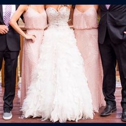 YSA STUNNING WEDDING/bridal Dress Size 6