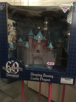 Disneyland 60th sleeping beauty castle
