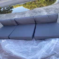 3 Pair Outdoor Cushions For Chairs Or Sofa