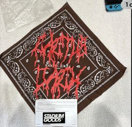 The brown Travis Scott Cactus Jack Russian logo