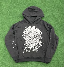 Black spider hoodie