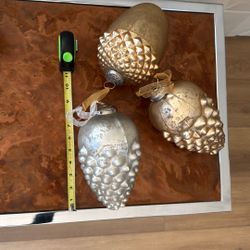 XL Glass Ornaments - No Chips Vintage 