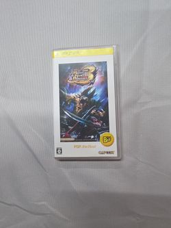 Cib Monster Hunter Portable 3 Japanese Game 