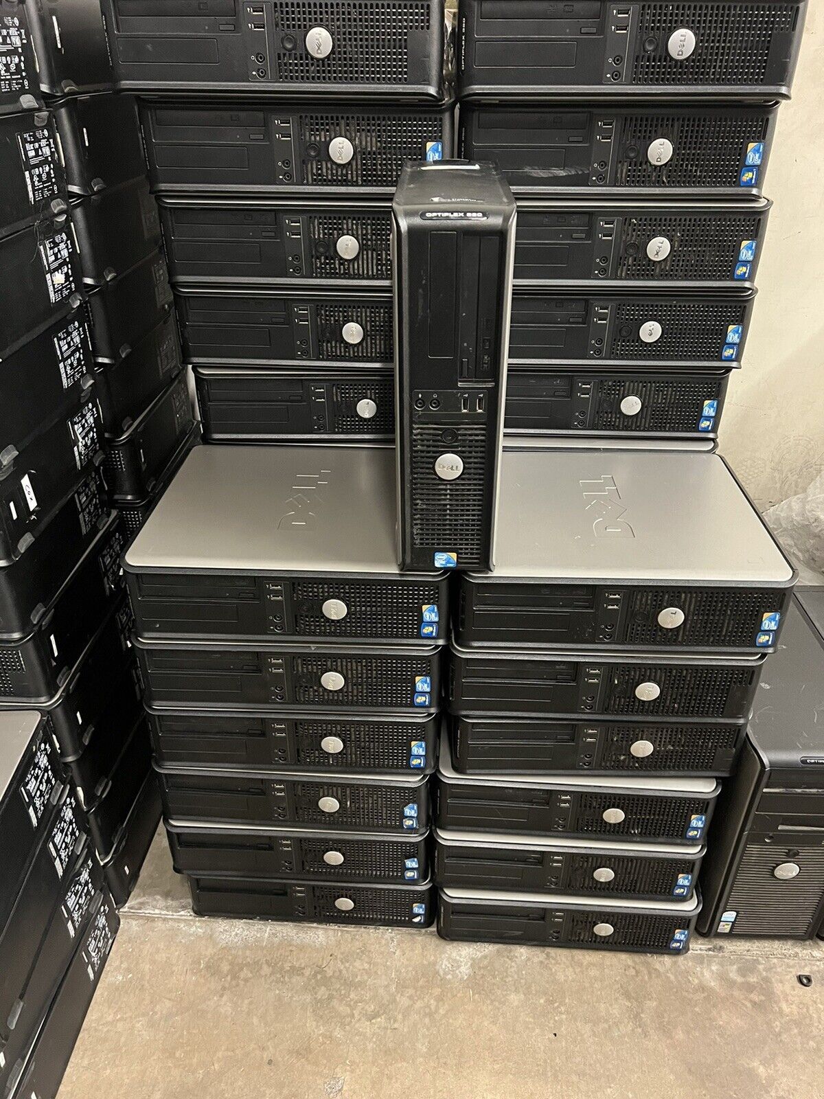 LOT OF 100 Dell OptiPlex 745, 755, 360, 380 Core 2 Duo 2.93GHz 4GB RAM - No HDD