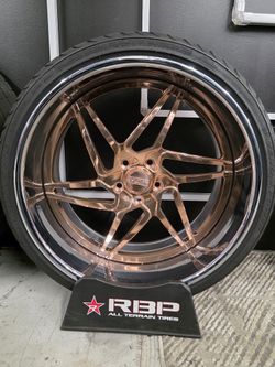 22" MTW BILLET FORGED WHEELS