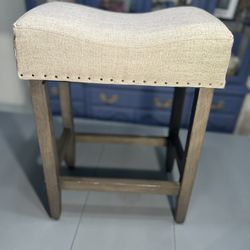 Brand new gray stool 24 inches tall