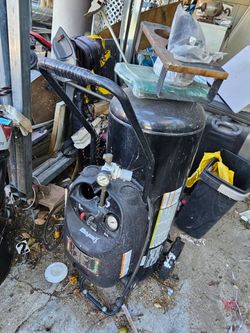 FREE STUFF, COMPRESSOR 20 GALLON, BENCH,PUNCHING BAG, PLAY HOUSE