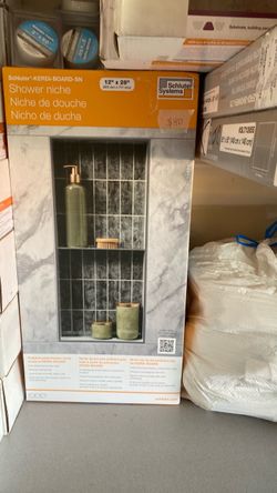 Shower niche 12 x 28