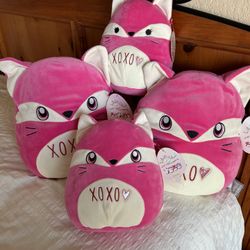 Plushies Squishmallows 4 Total New With Tags