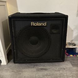 2 Roland KC-500 Keyboard Amplifiers In Good Condition With Wheels