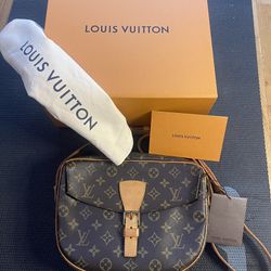 Auth Louis Vuitton Monogram Jeune Fille GM M51225 Shoulder bag W/Box  SKS1782