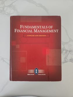 Fundamentals of Financial Management Concise 6th Edition