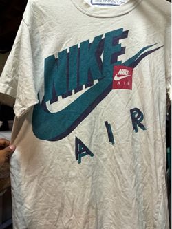 Vintage 80s 90s Nike tshirt free run orange tag