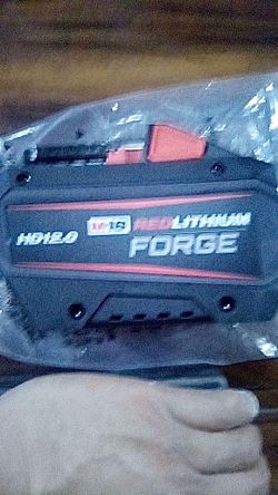 Lithium forge battery. New