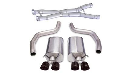 Corsa Performance Sport 3.0 in Cat-Back 4.0 in Twin Tips | 2012-2013 Corvette C6 Z06 ZR1