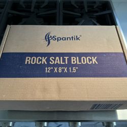 Spantik Himalayan Salt Block Cooking Plate 12 x 8 x 1.5 Inch