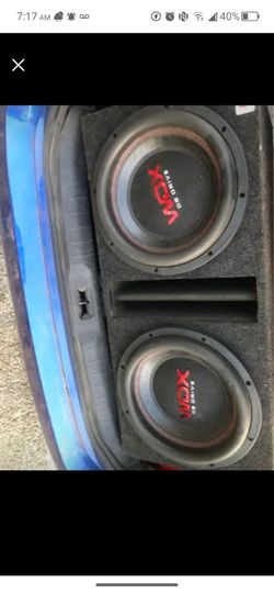 Wdx 12" speakers with 2000 watt Brutus amp