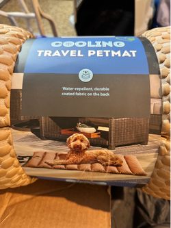 Costco cooling pet mat or bed