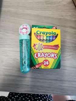 Crayons And Bubbles
