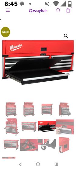 Milwaukee top tool box chest