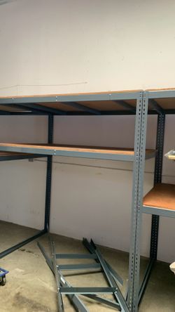 Storage racks 6ft w 4ft x 7ft h