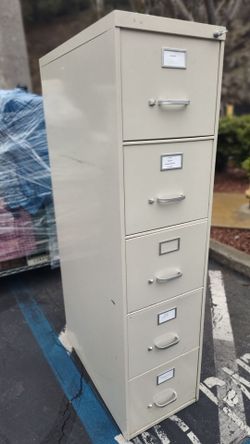 Tall Metal File Cabinet