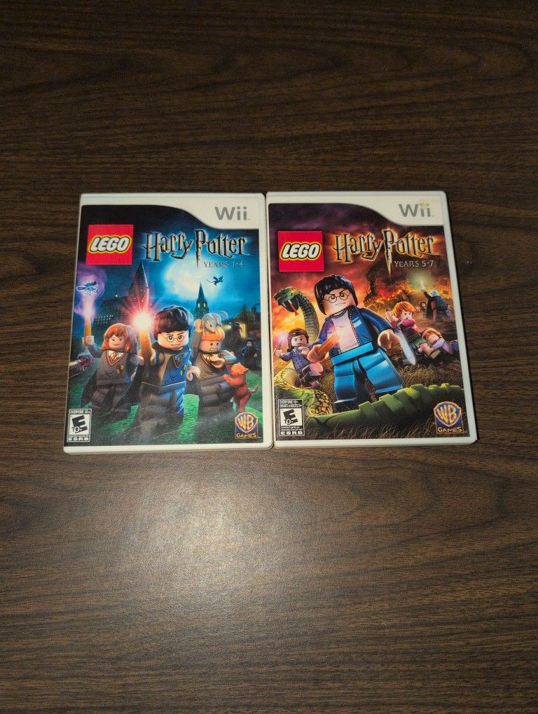 Nintendo Wii Lego Harry Potter Years 1-4 Years 5-7