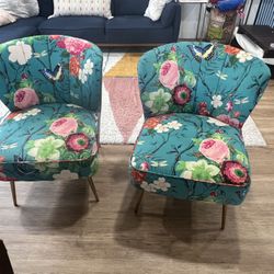 Set Of Accent Chairs 