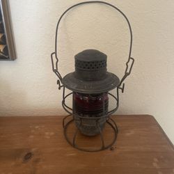 Railroad lantern antique