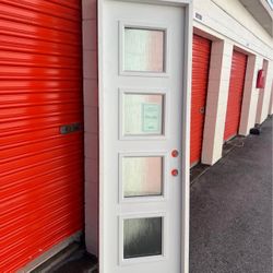 Exterior Hurricane Impact Door With Composite Frame 24x80