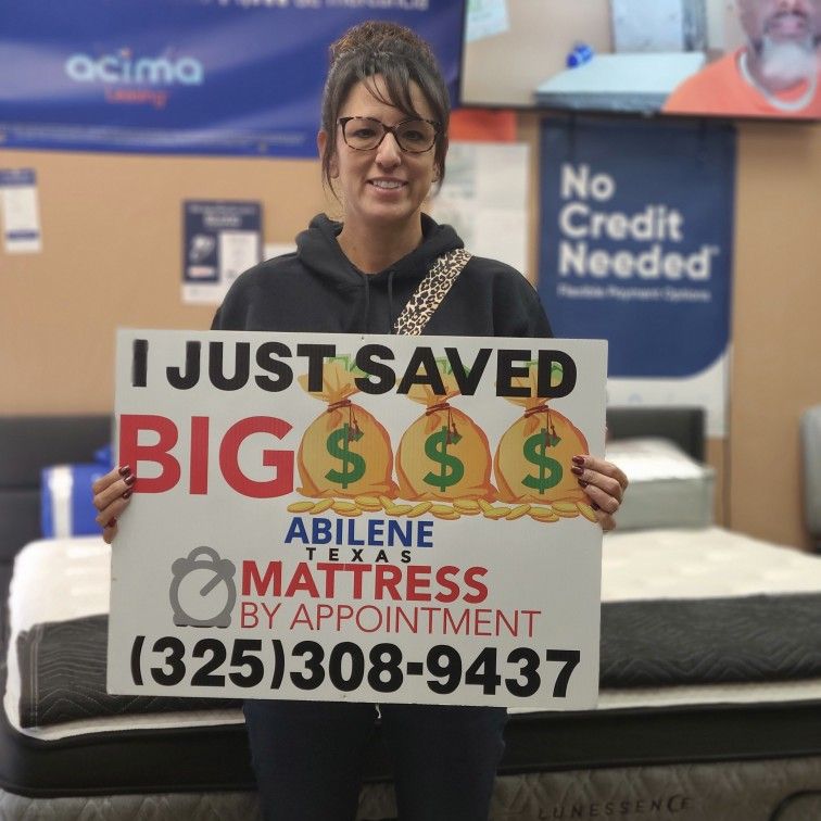 Back pain…Get your new mattress TODAY!!