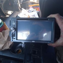 Jensen Audio Receiver Touch Screen DVD Bluetooth Clean No Scratches