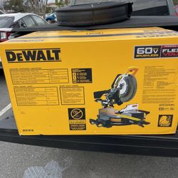 New Dewalt 60V Lithium-Ion 12 in. Cordless Sliding Miter Saw (Tool Only)