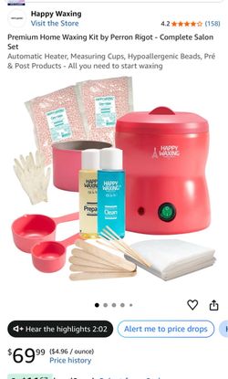 Premium Home Waxing Kit by Perron Rigot